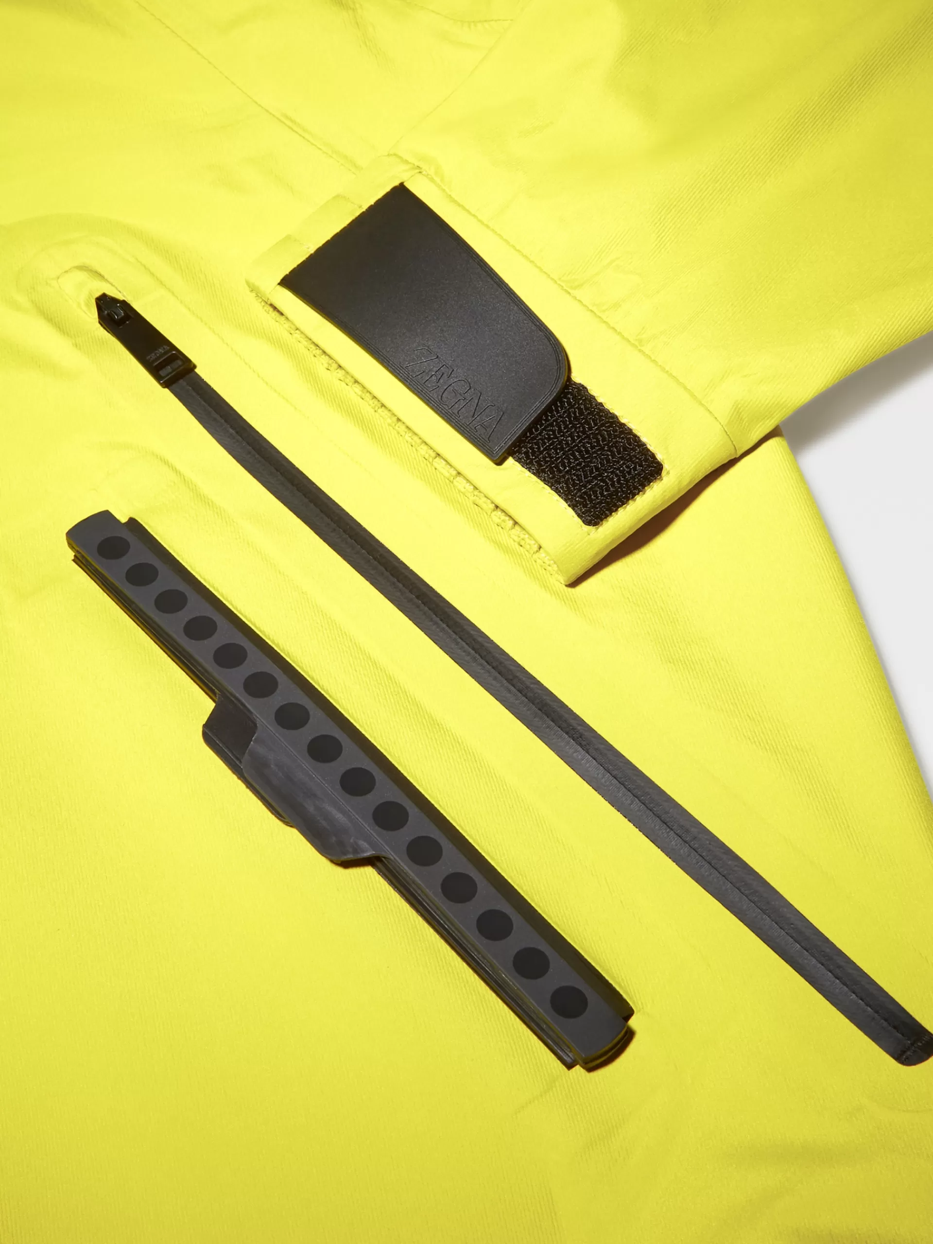 ZEGNA Blusoes E Casacos^Blusao Com Capuz Em Tecido Tecnico De 3 Camadas #Usetheexisting™ Amarelo