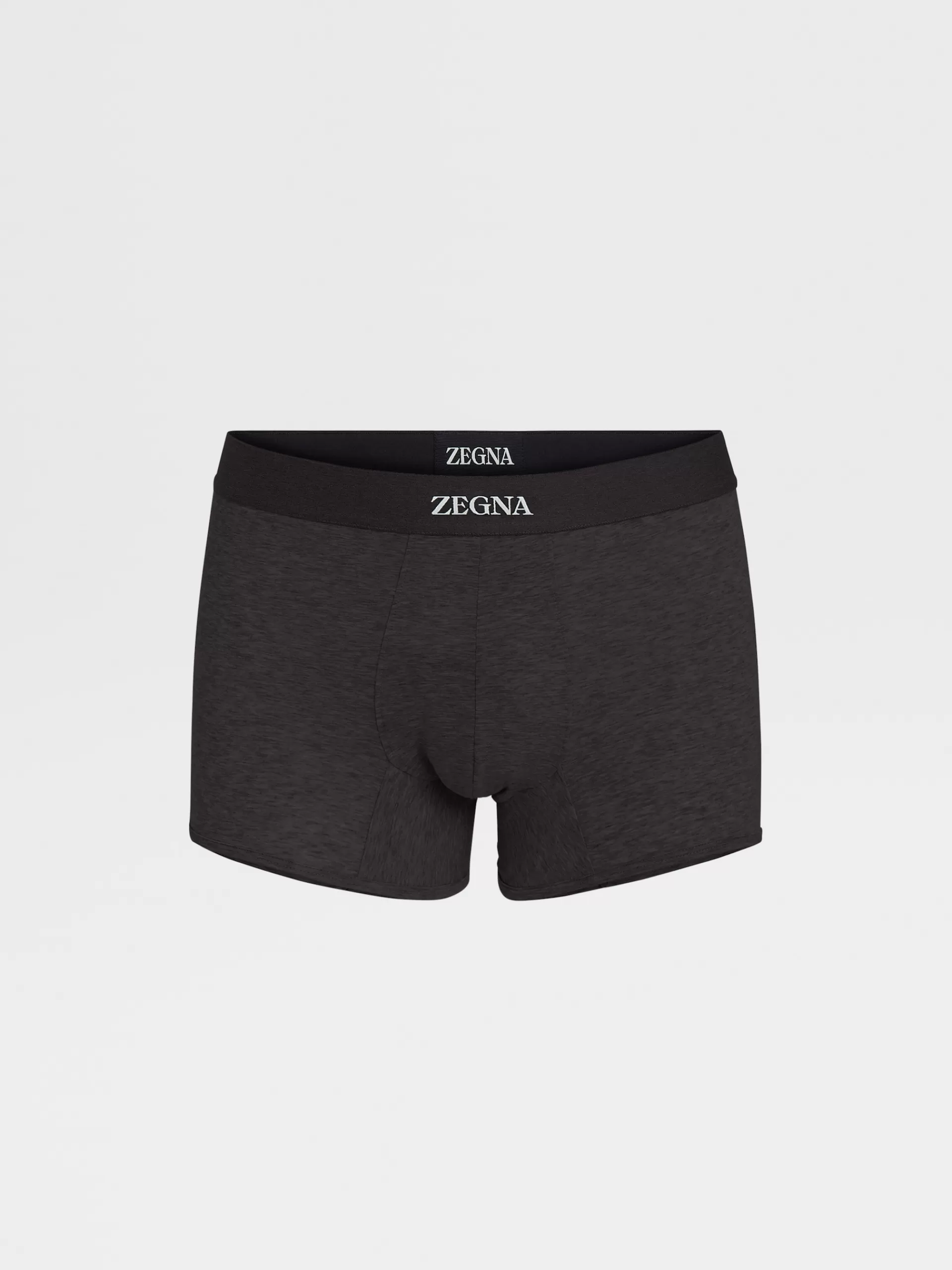 ZEGNA Roupa Interior E Meias^Boxers Em Algodao S Preto