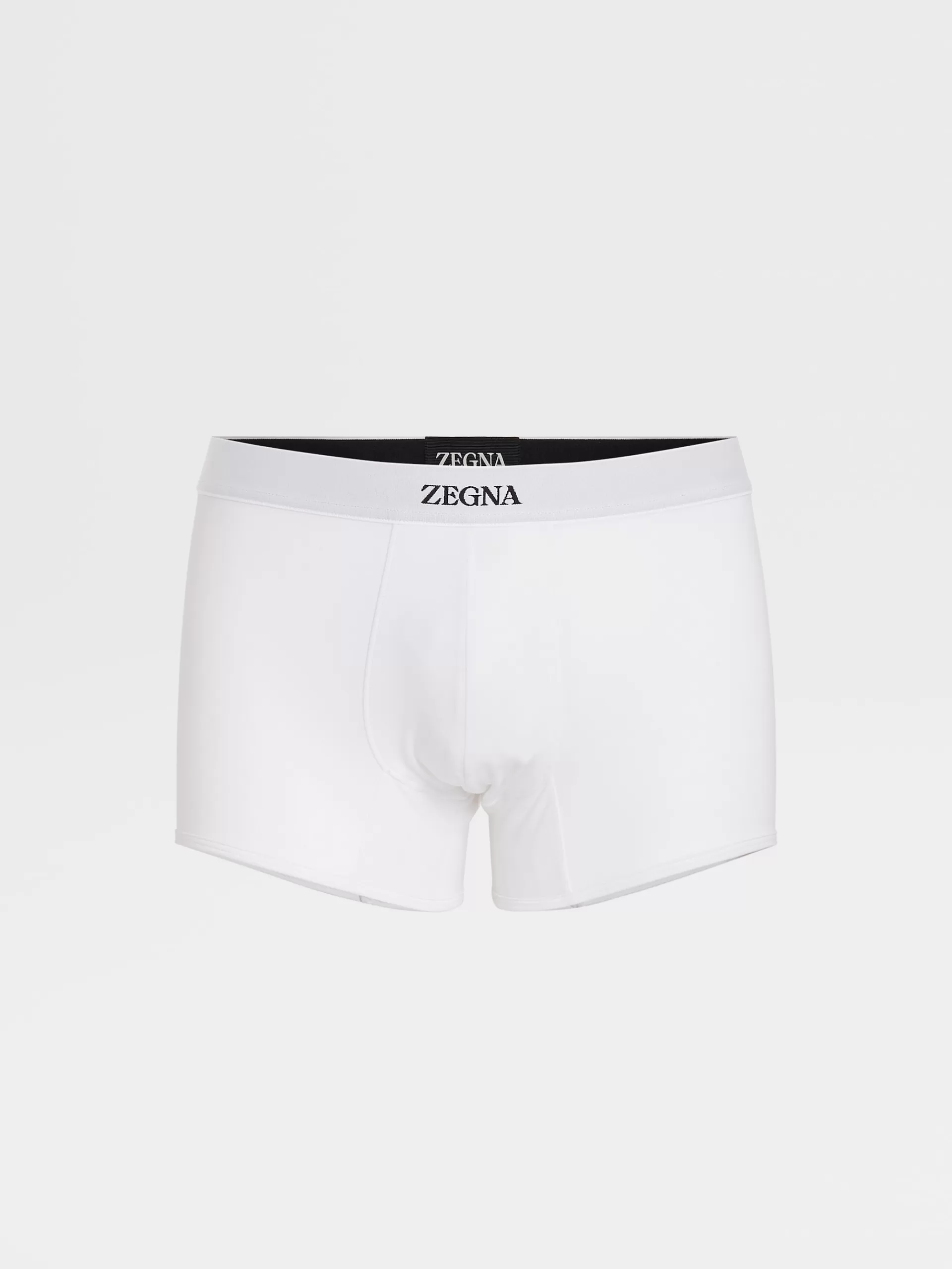 ZEGNA Roupa Interior E Meias^Boxers Em Algodao S Branco