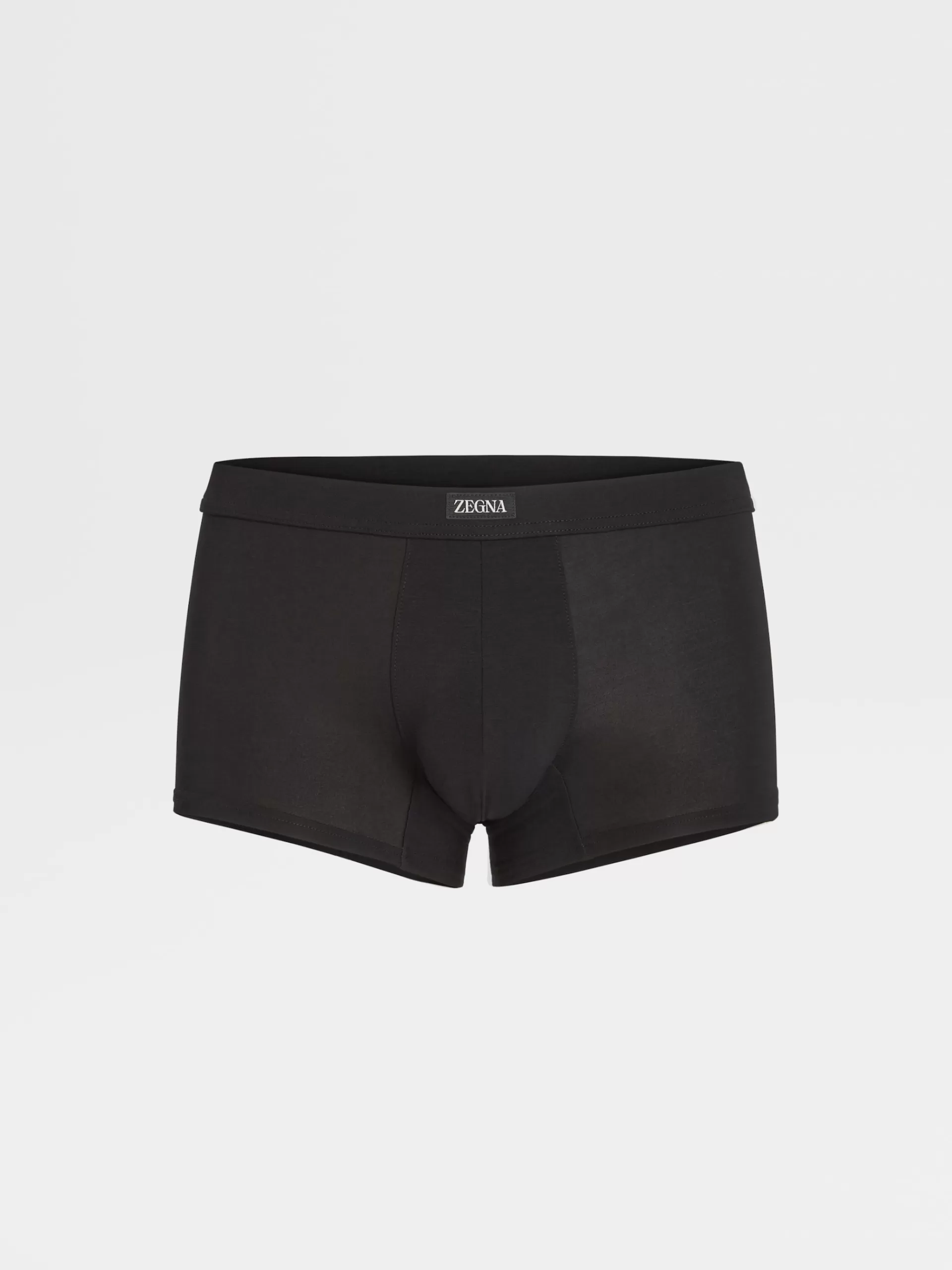 ZEGNA Roupa Interior E Meias^Boxers Em Modal Elastico Preto