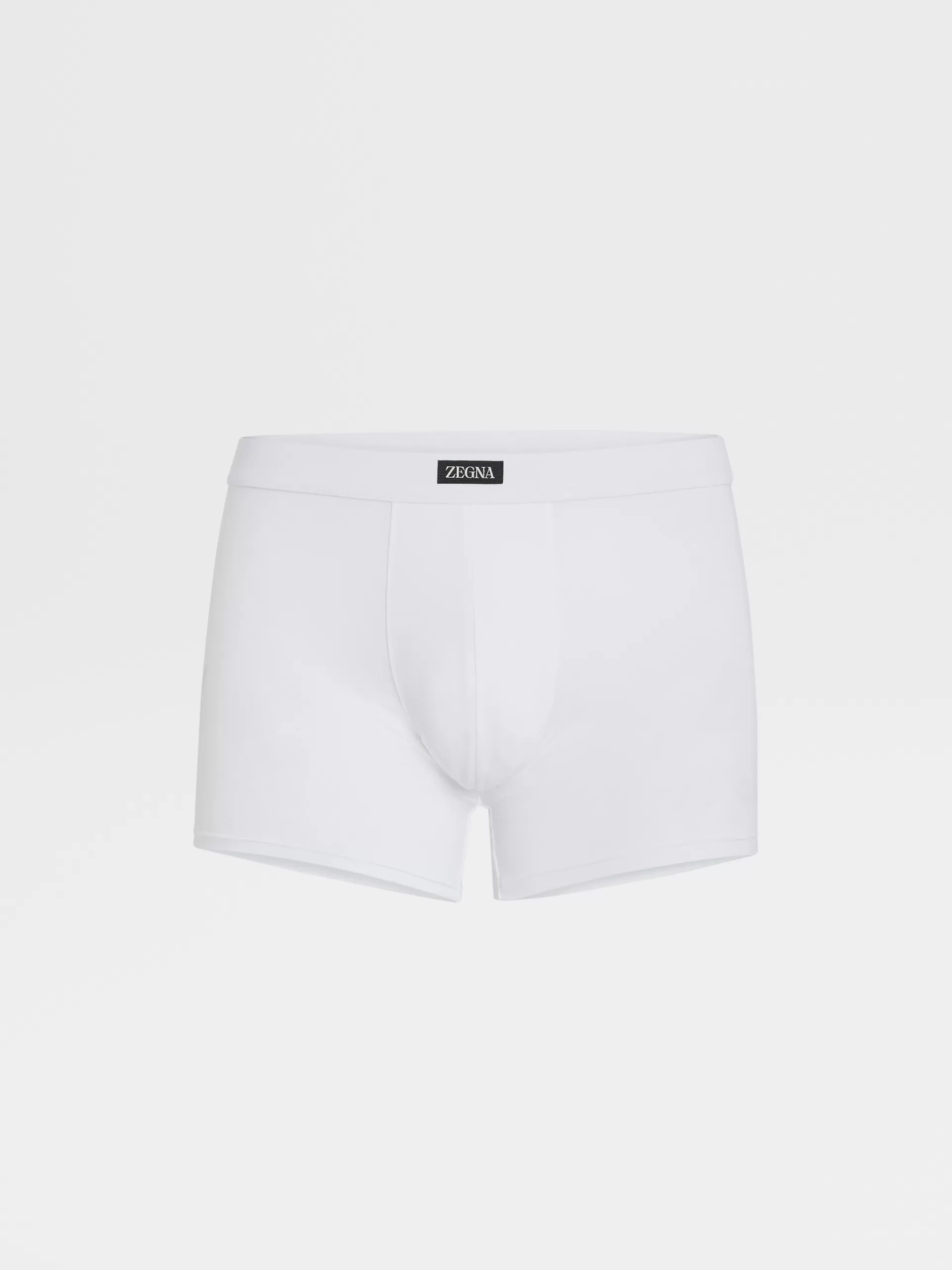 ZEGNA Roupa Interior E Meias^Boxers Em Modal Elastico Branco