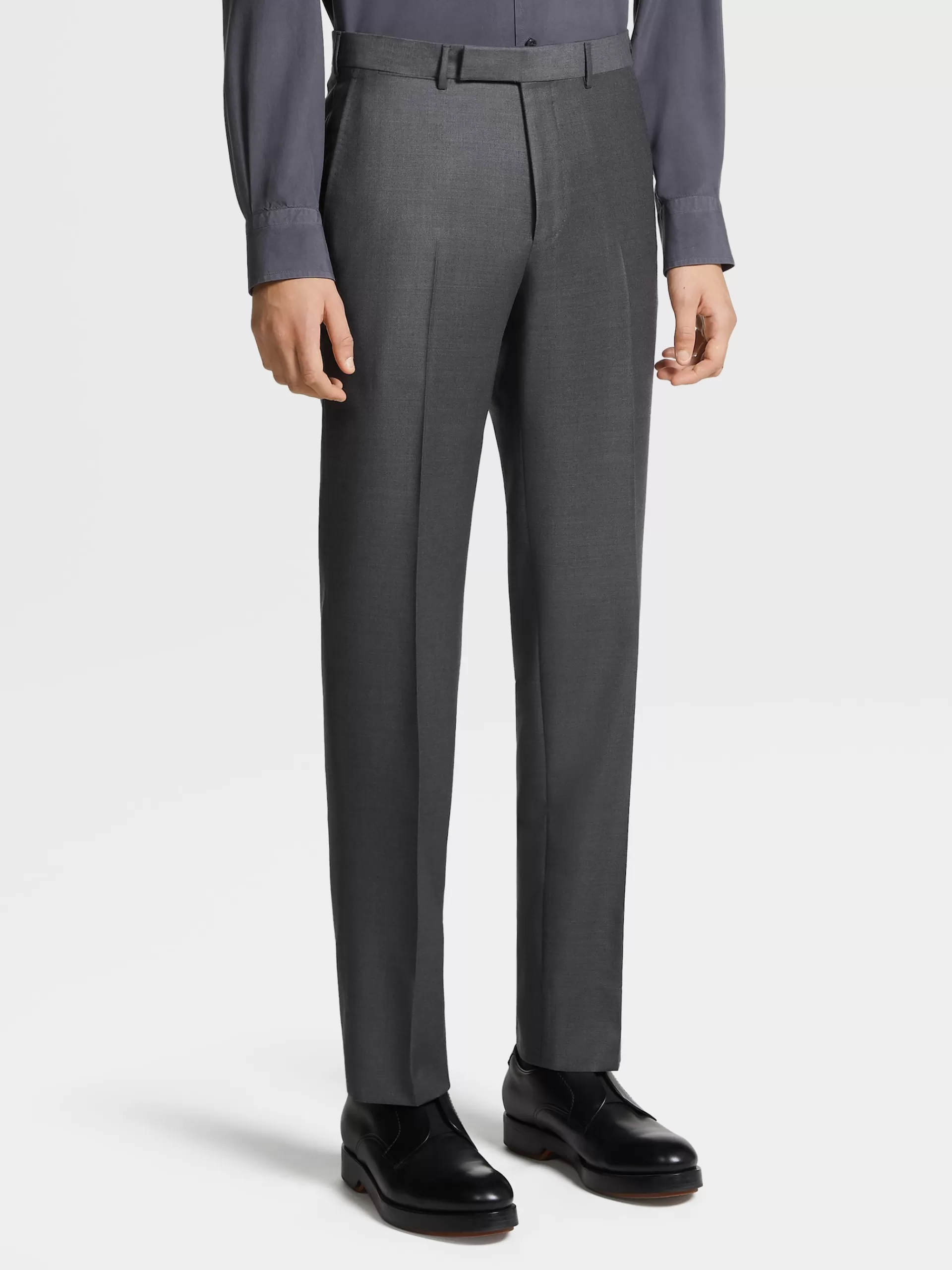 ZEGNA Calças^Calças De La Trofeo™ Cinza Cinzento