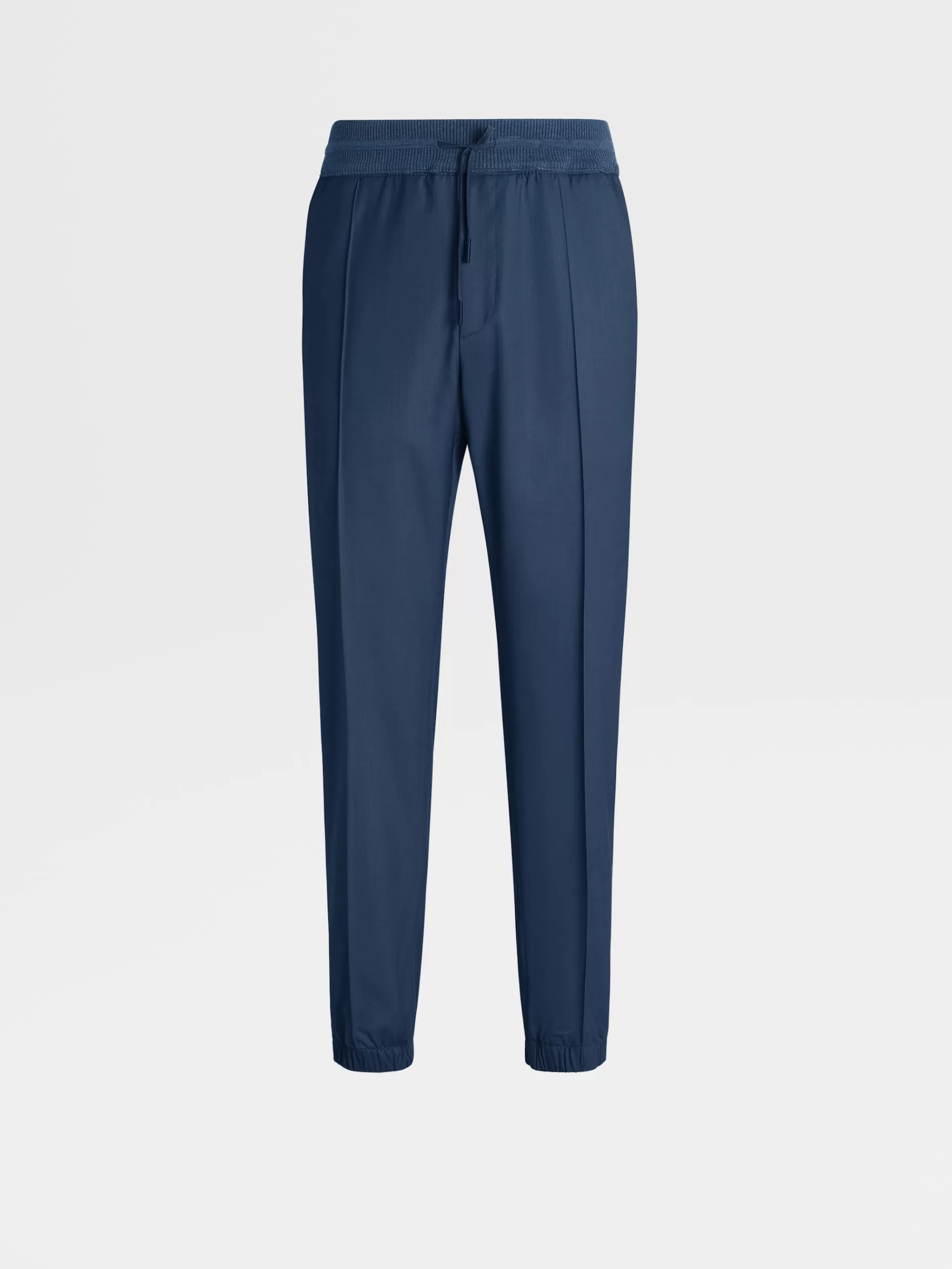 ZEGNA Calças Jogger^Calças Jogger Em La High Performance™ Azul-Petroleo