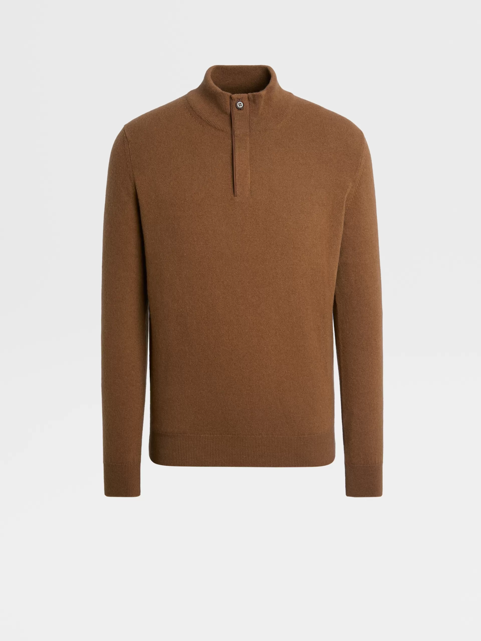 ZEGNA Malhas^Camisola De Meia Gola Oasi Cashmere Com Fecho De Correr Vicunha