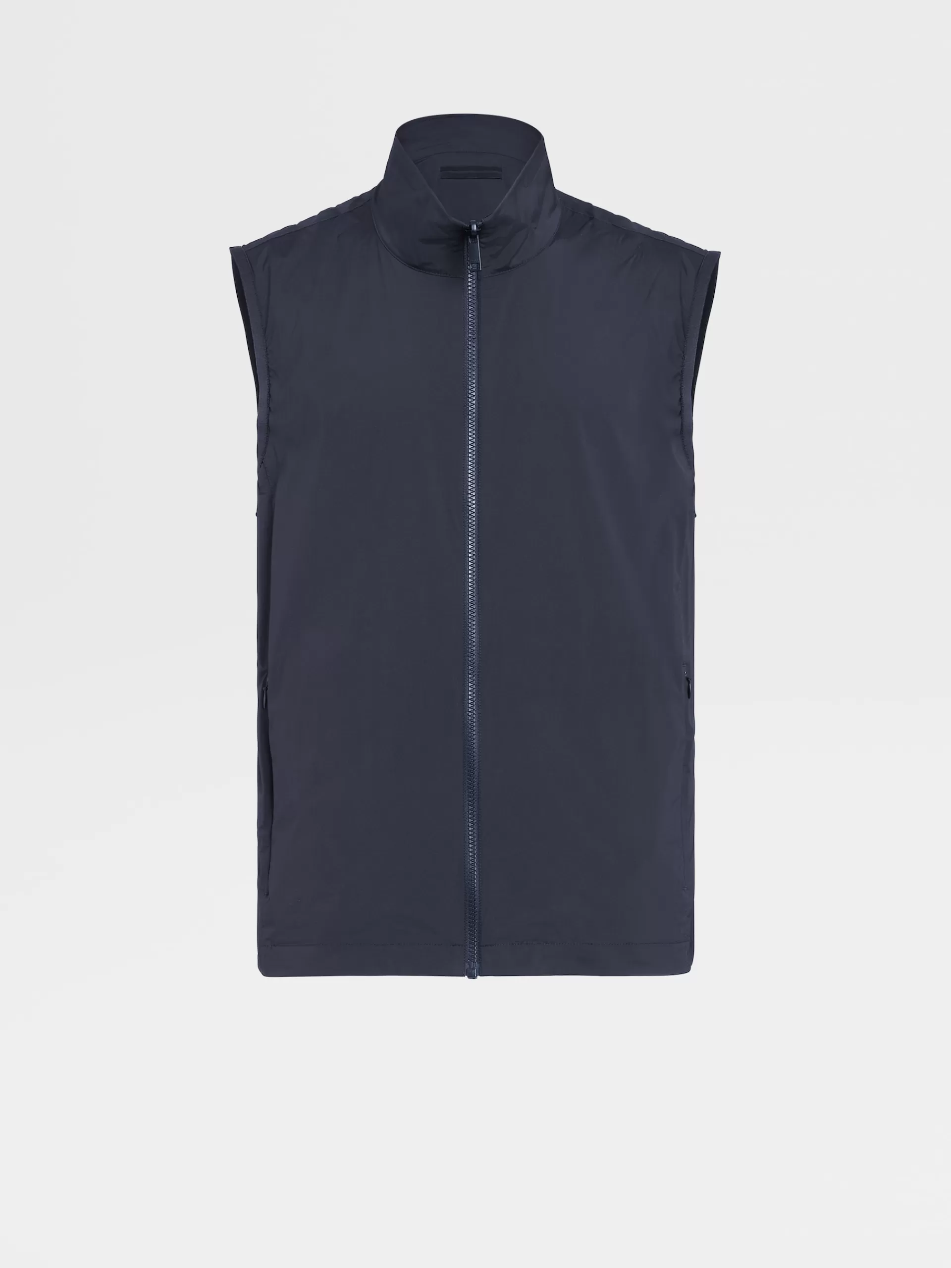 ZEGNA Blusoes E Casacos^Colete Techmerino™ Reversivel Azul-Marinho