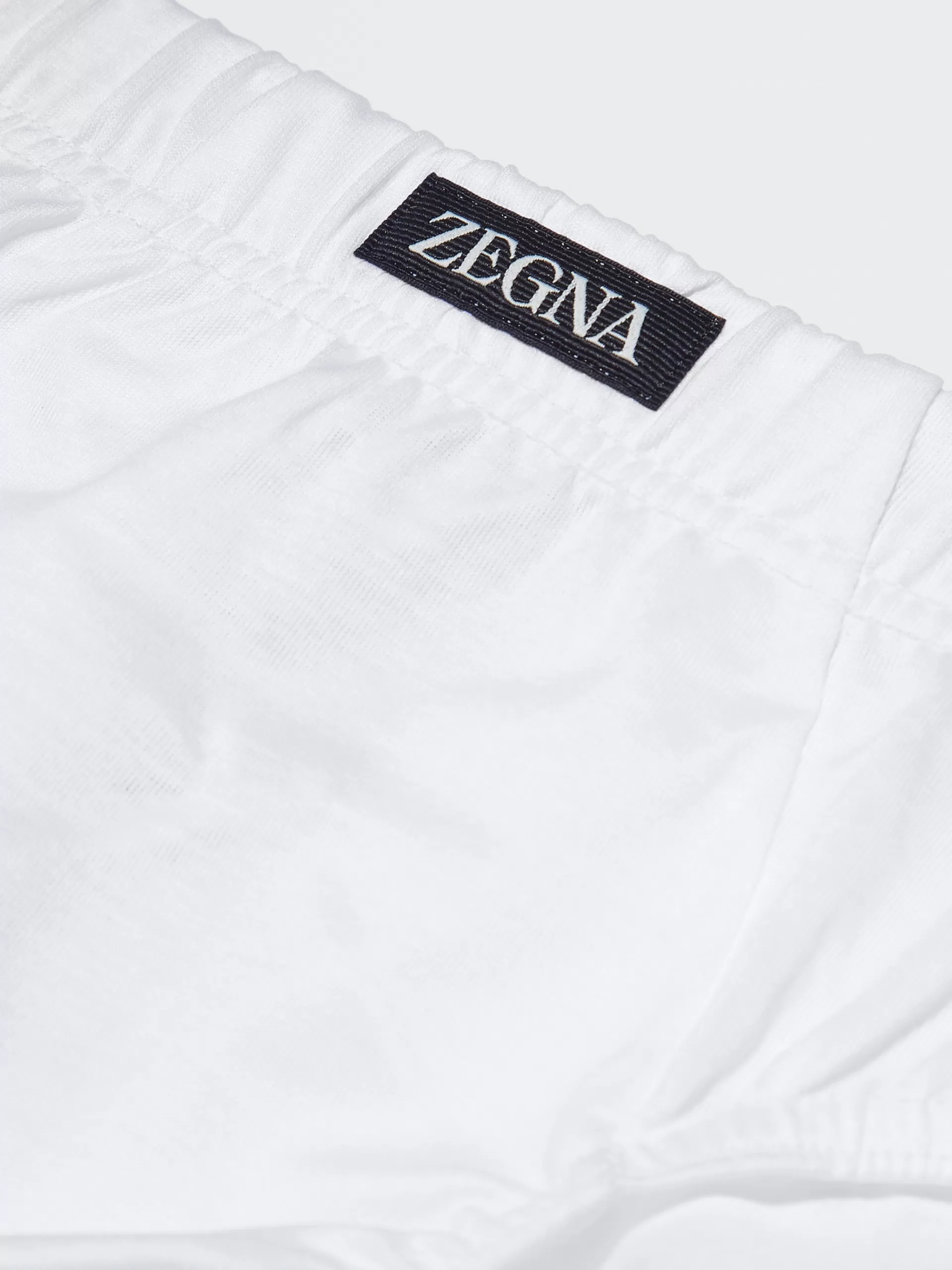 ZEGNA Roupa Interior E Meias^Cuecas Em Algodao Branco