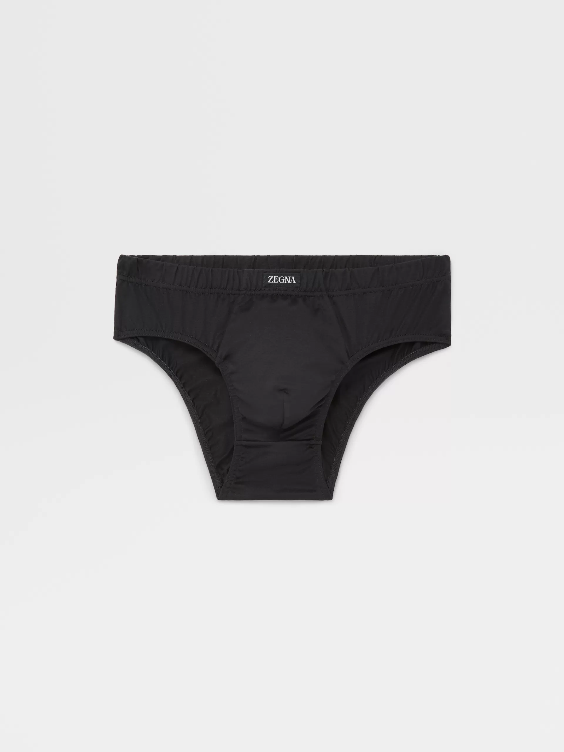 ZEGNA Roupa Interior E Meias^Cuecas Em Modal Elastico Pretas Preto