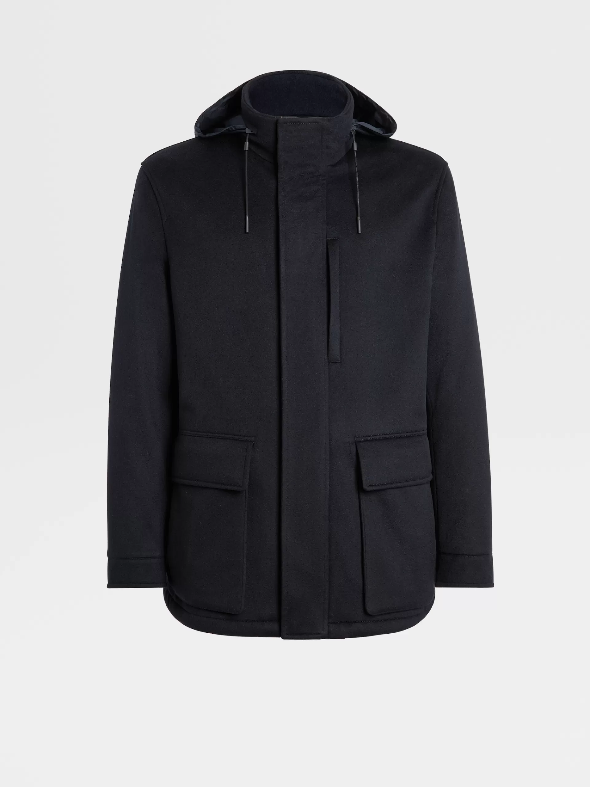 ZEGNA Blusoes E Casacos^Jaqueta Acolchoada Oasi Cashmere Elements Azul-Marinho