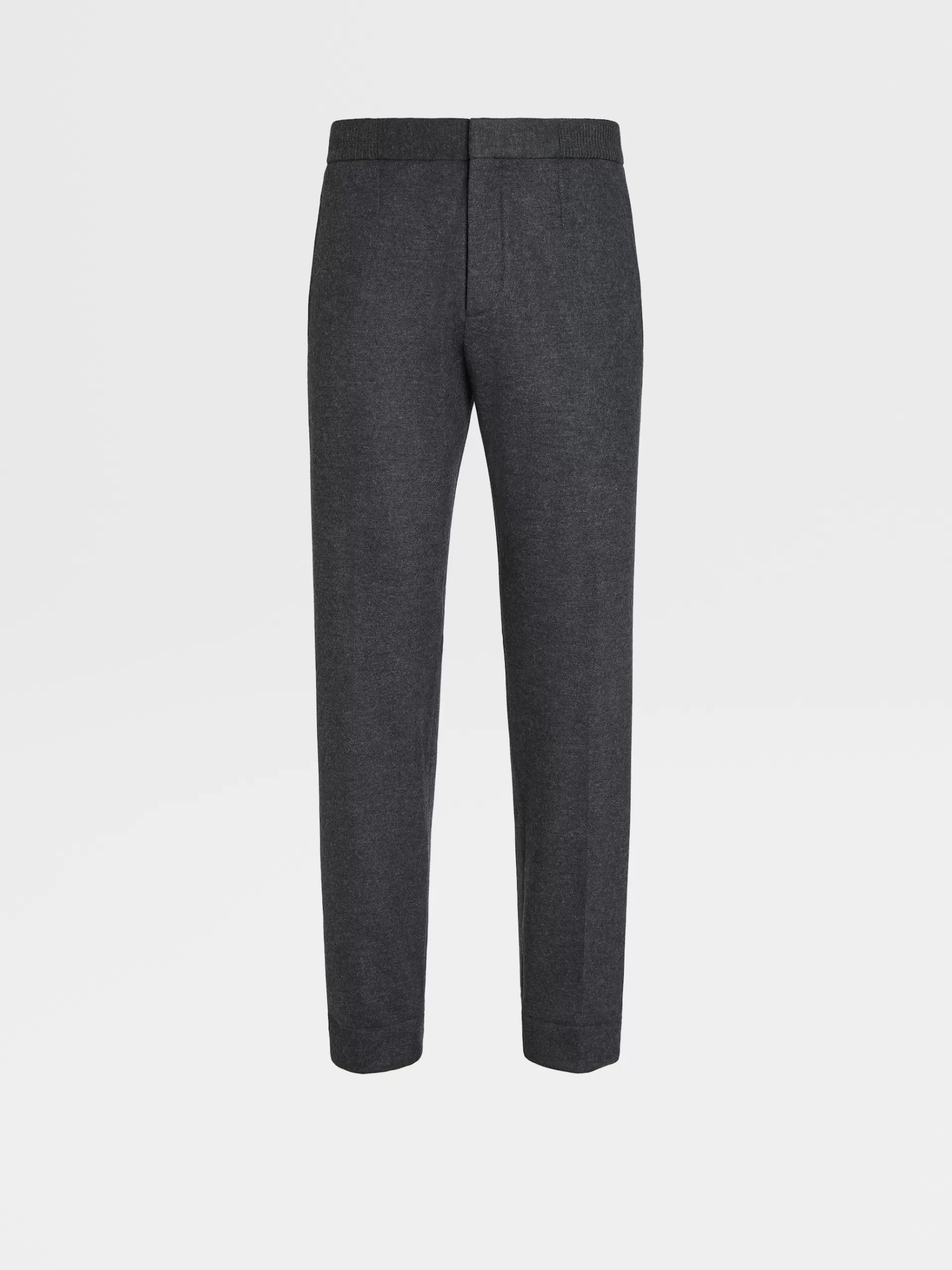 ZEGNA Calças Jogger^Joggers Em Jersei De La Cinza-Escuros Cinzento-Escuro