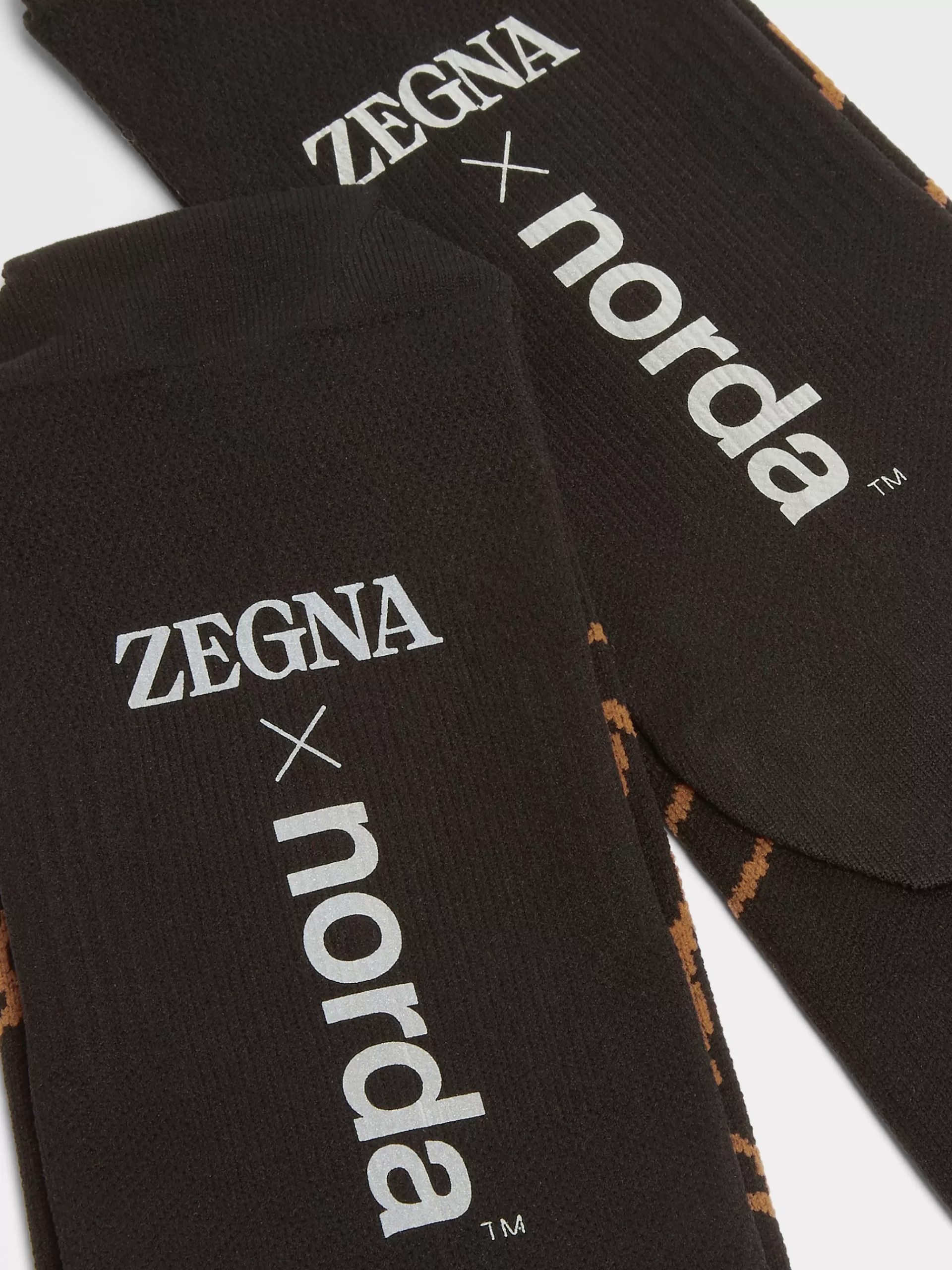 ZEGNA Roupa Interior E Meias^Meias De Cano Medio Em Tecido Tecnico Pretas X Norda™ Preto