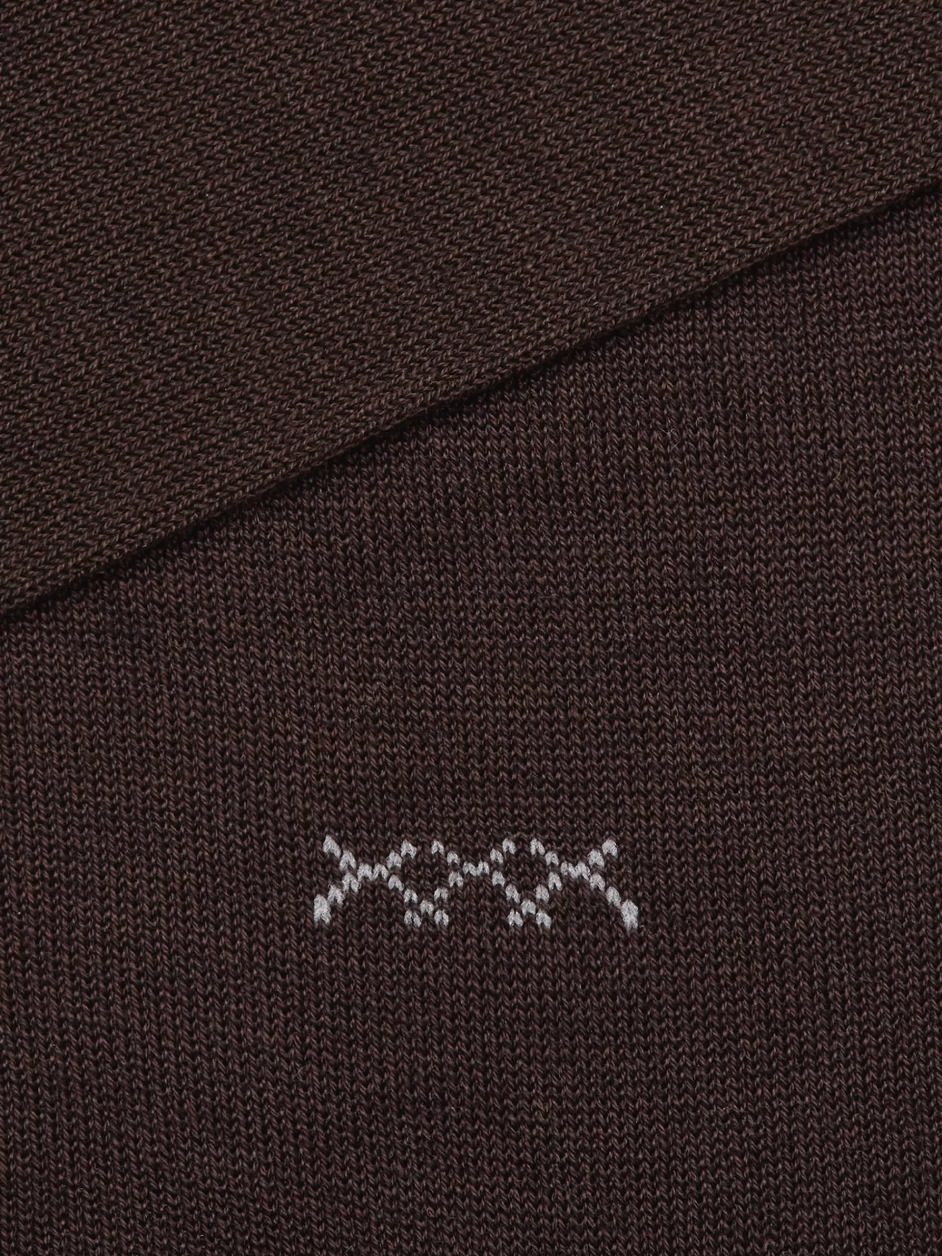 ZEGNA Roupa Interior E Meias^Meias De Cano Medio Everyday Triple X Castanho-Escuras Castanho-Escuro