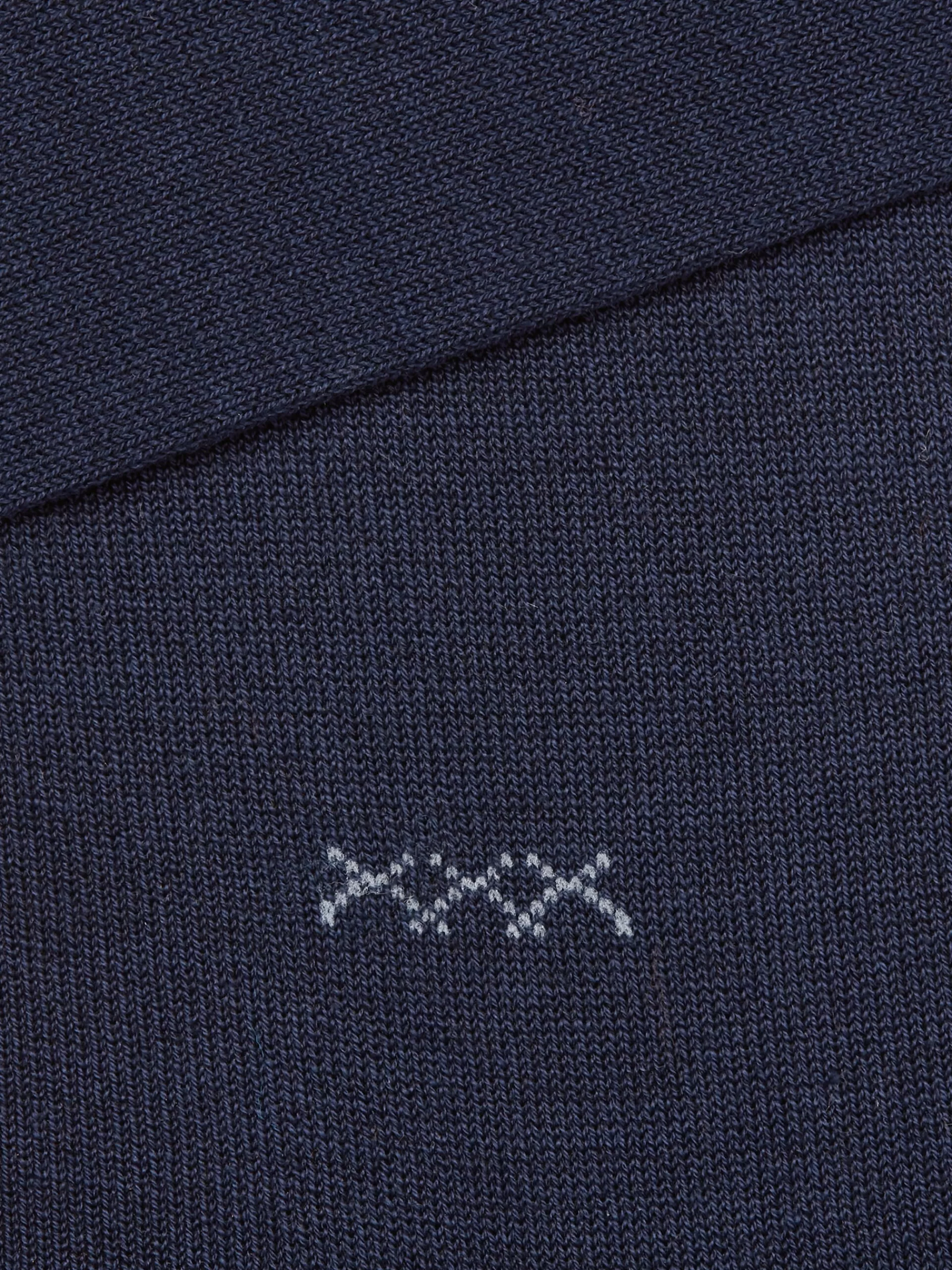 ZEGNA Roupa Interior E Meias^Meias De Cano Medio Everyday Triple X No Tom Azul-Acinzentado