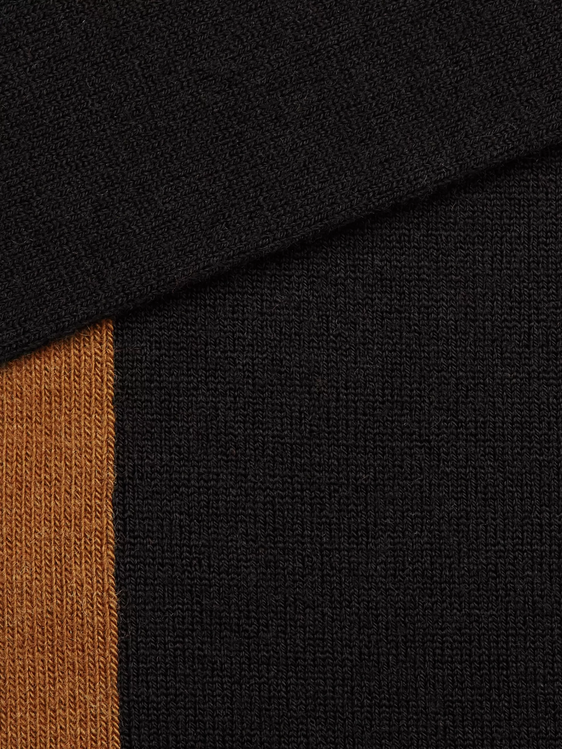 ZEGNA Roupa Interior E Meias^Meias De Cano Medio Pretas Preto
