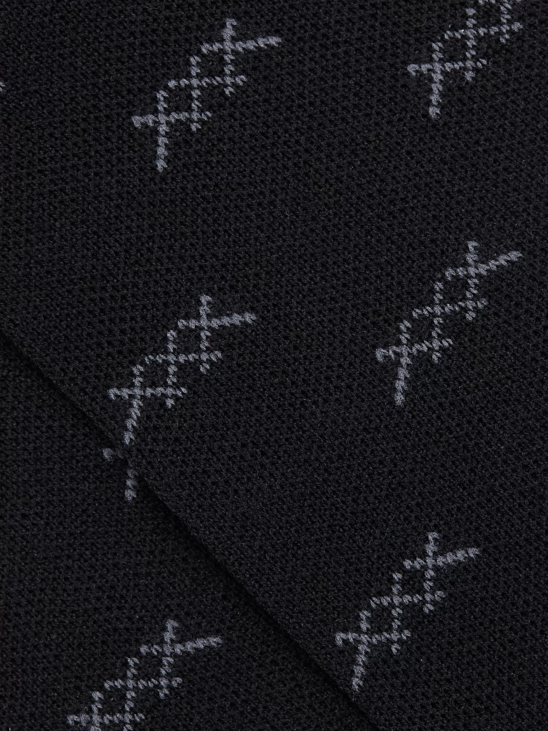 ZEGNA Roupa Interior E Meias^Meias Desportivas De Algodao Filoscozia Preto
