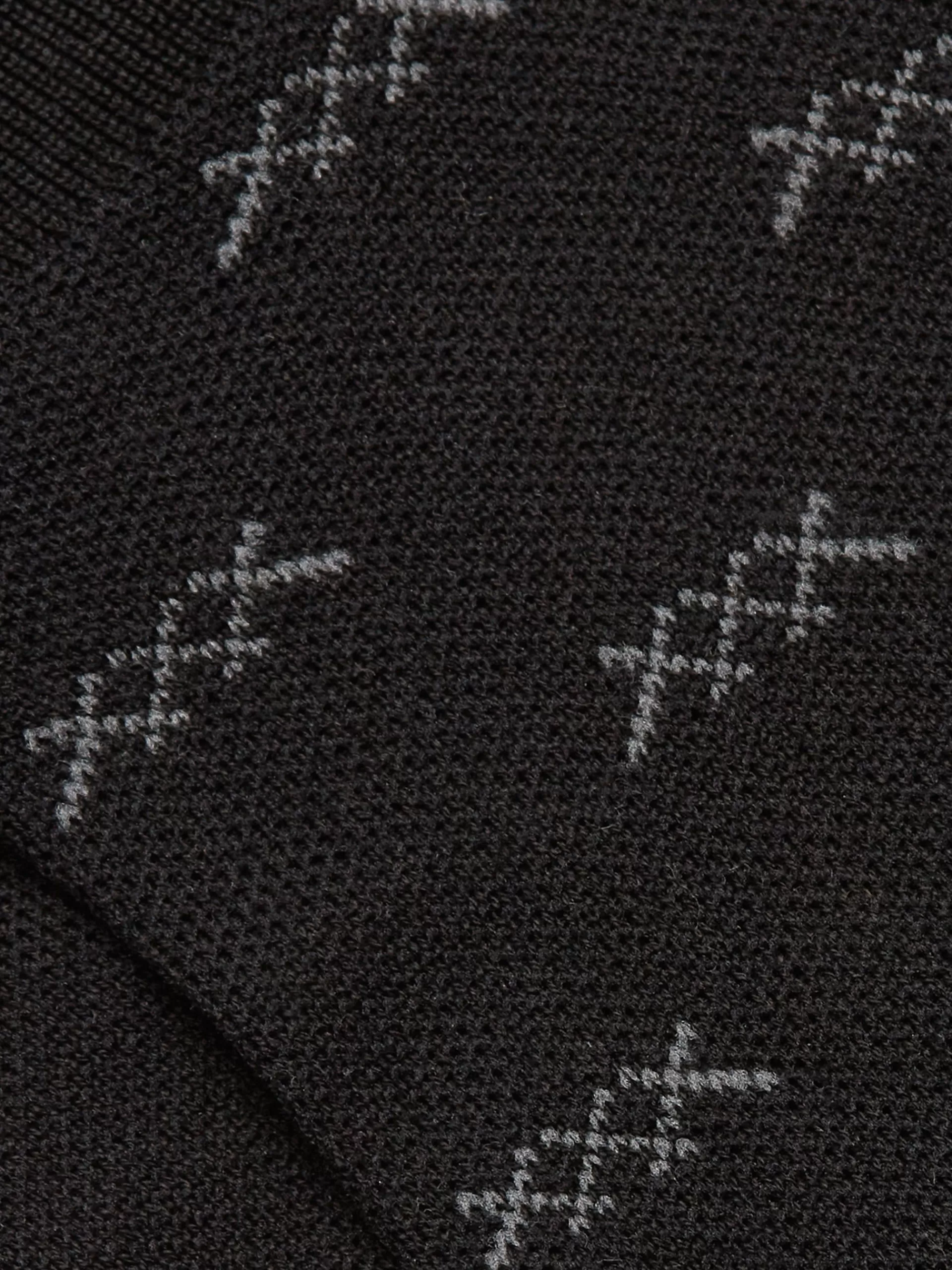 ZEGNA Roupa Interior E Meias^Meias Desportivas Iconic Triple X Em Mistura De Algodao Pretas Preto