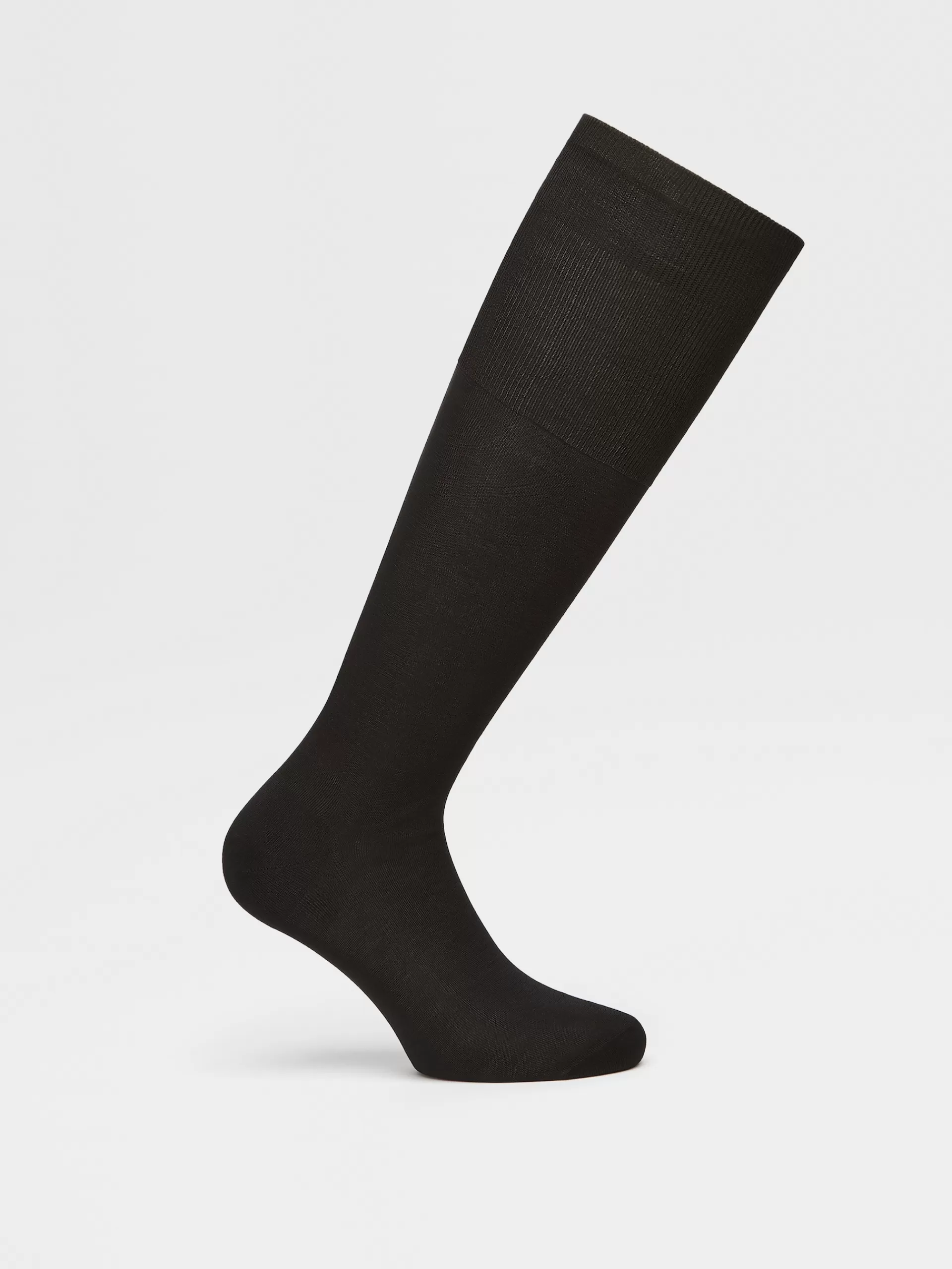 ZEGNA Roupa Interior E Meias^Meias Em Algodao Preto