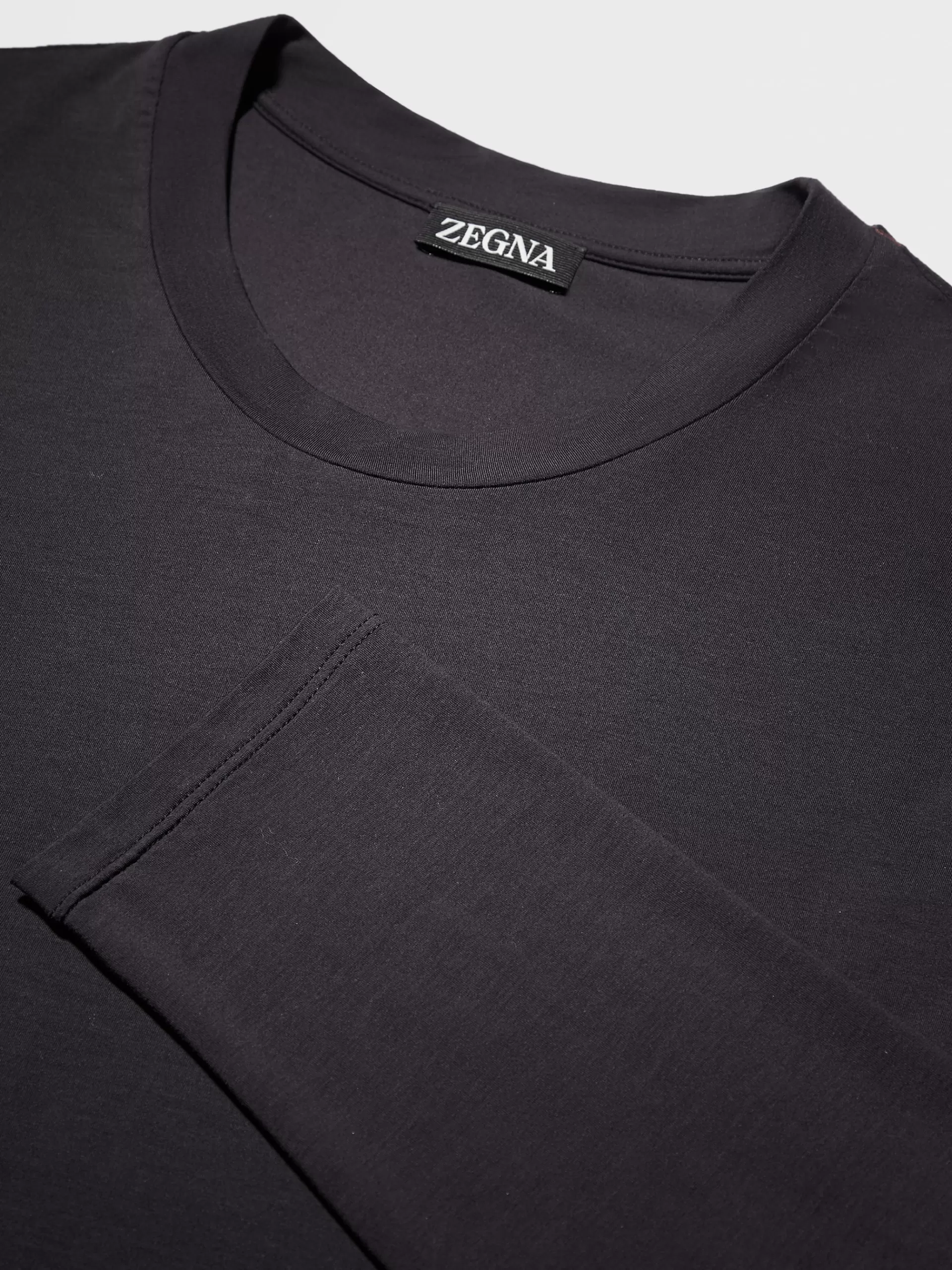 ZEGNA Roupa Interior E Meias^Pijama Embalavel Em Liocel Azul-Marinho