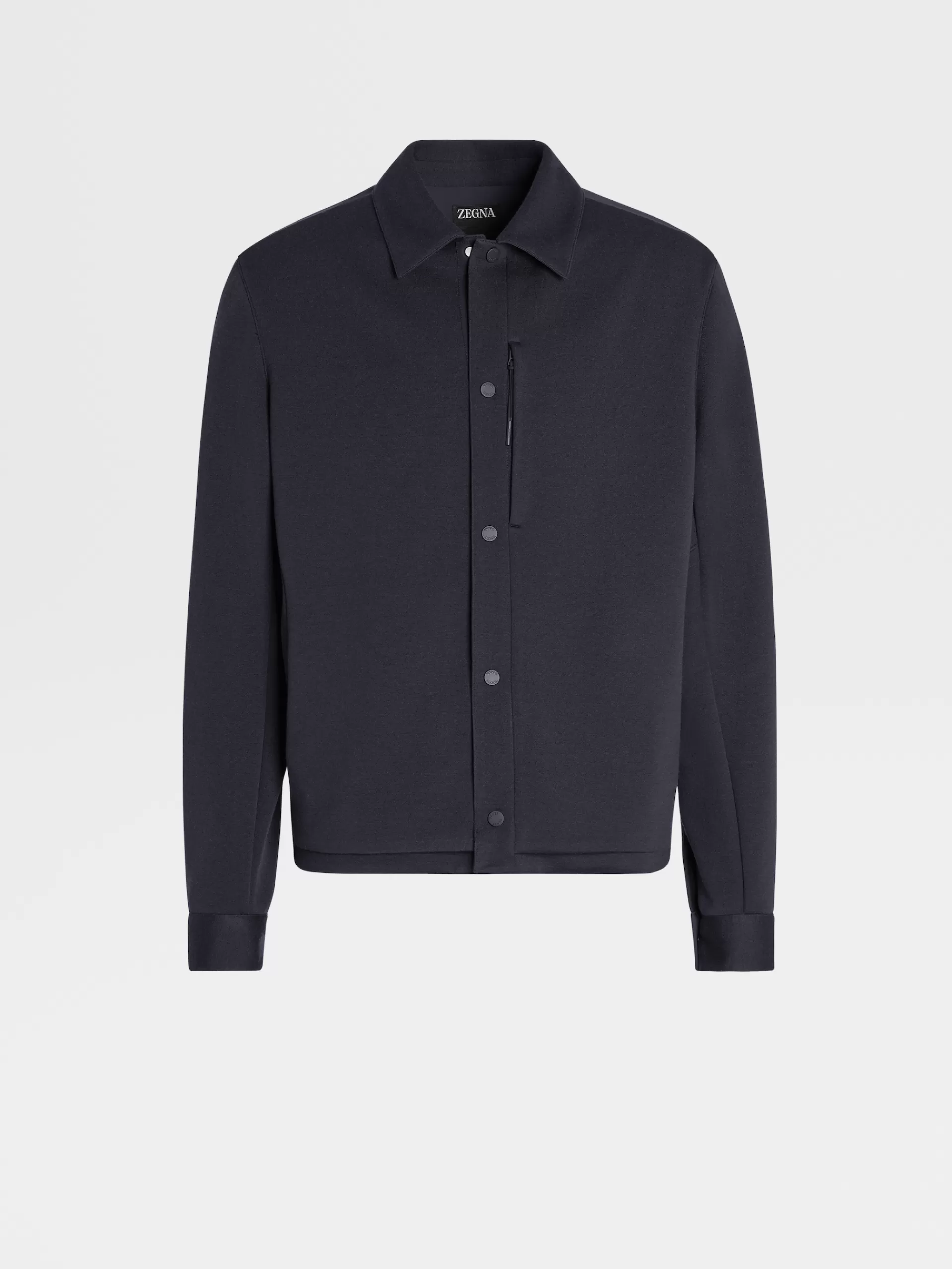 ZEGNA Sobrecamisas E Casacos Chore^Sobrecamisa Hibrida De La High Performance™ Azul-Marinho