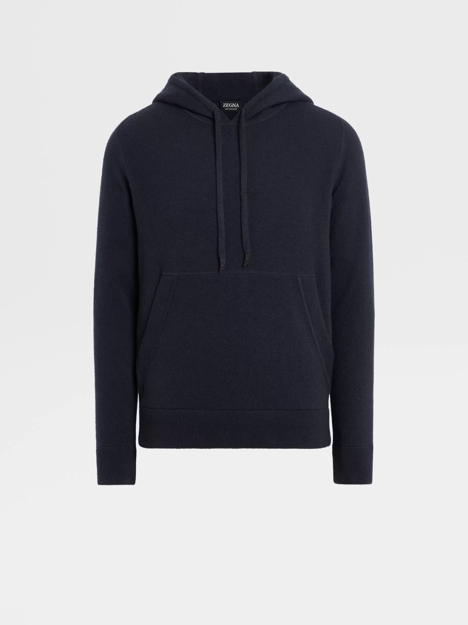 ZEGNA Sweatshirts^Sweatshirt Com Capuz Oasi Cashmere Azul-Marinho