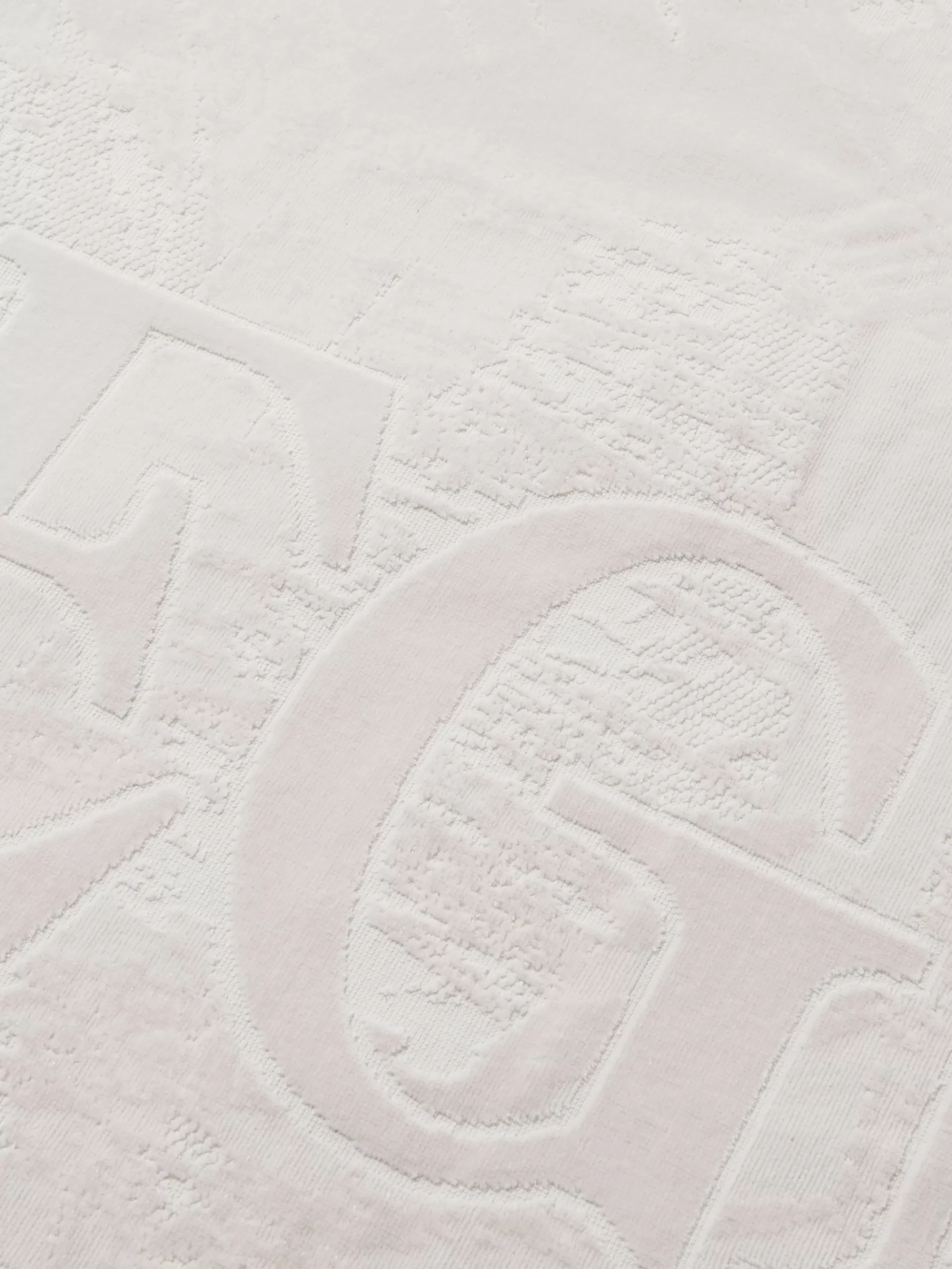 ZEGNA Moda Praia^Toalha De Praia Com Logotipo Bege-Claro