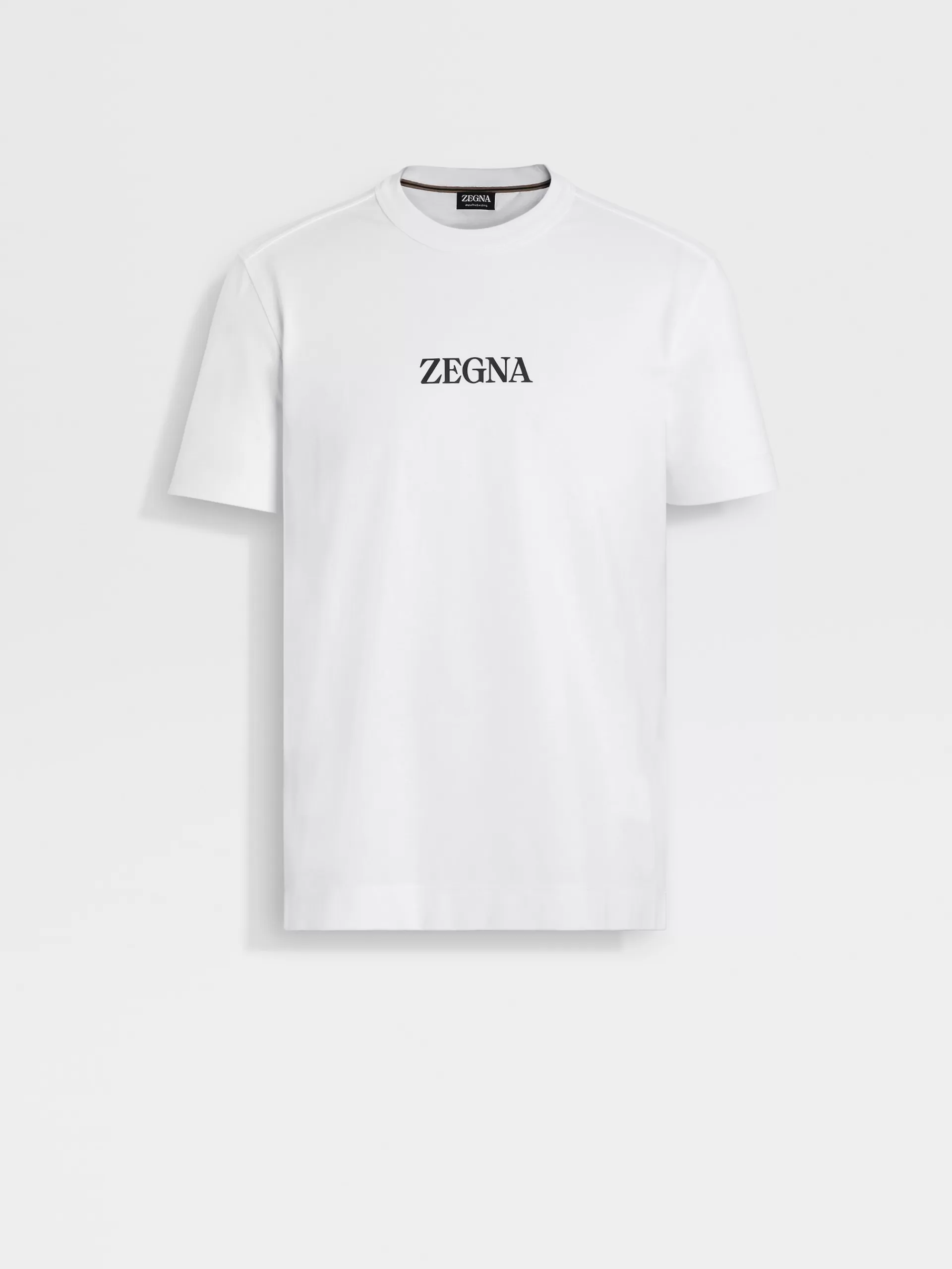 ZEGNA T-Shirts^T-Shirt De Manga Curta #Usetheexisting™ Branca Branco