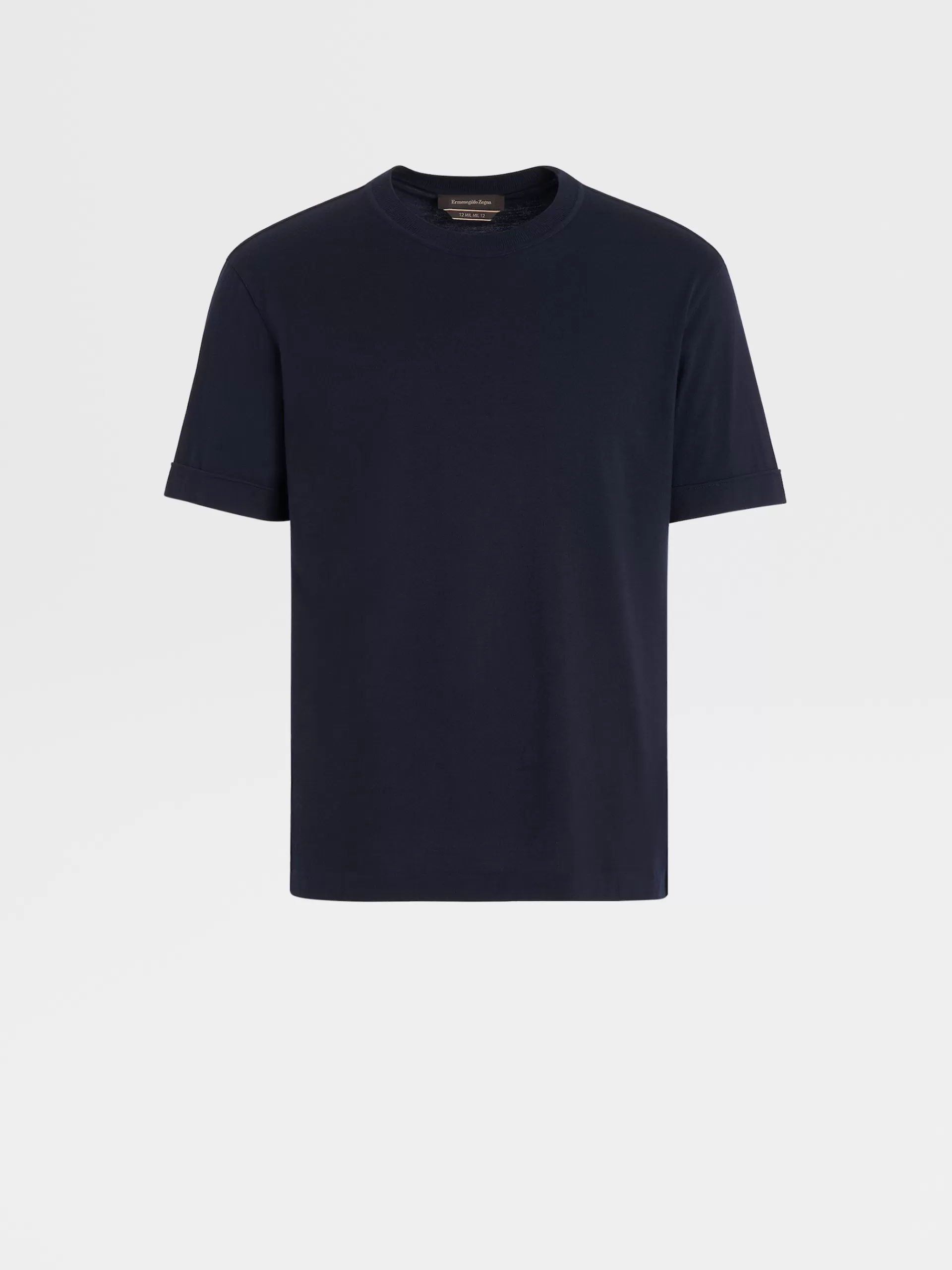 ZEGNA T-Shirts^T-Shirt Em Jersei De La 12Milmil12 Azul-Marinho